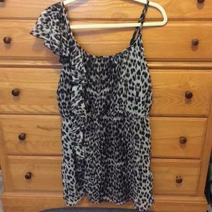 Leopard print dress